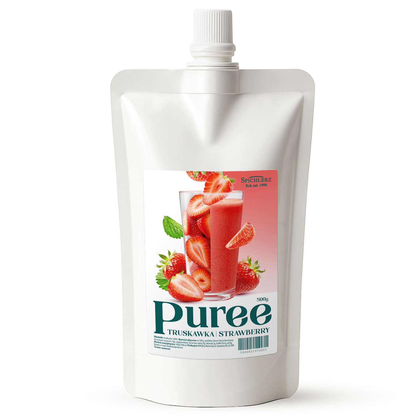 Puree Truskawka| Strawberry 500g